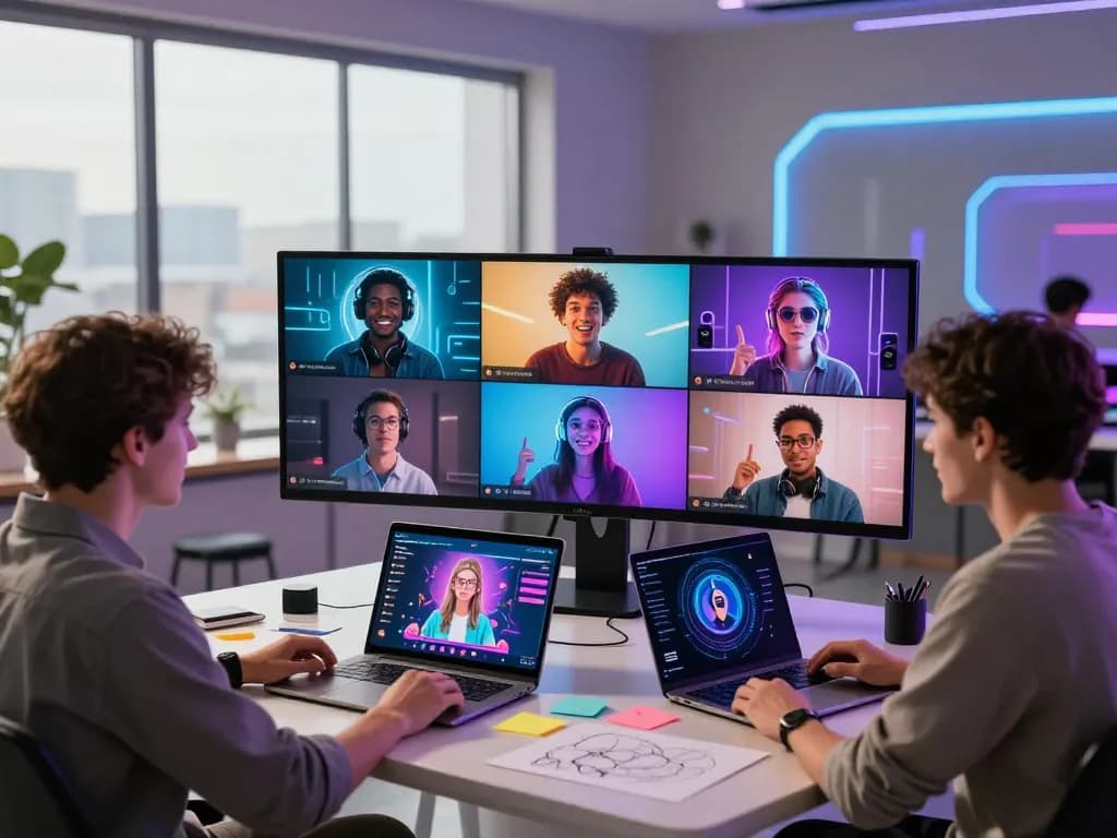 Interactive users connecting with spicy AI characters in a vibrant chatroom.