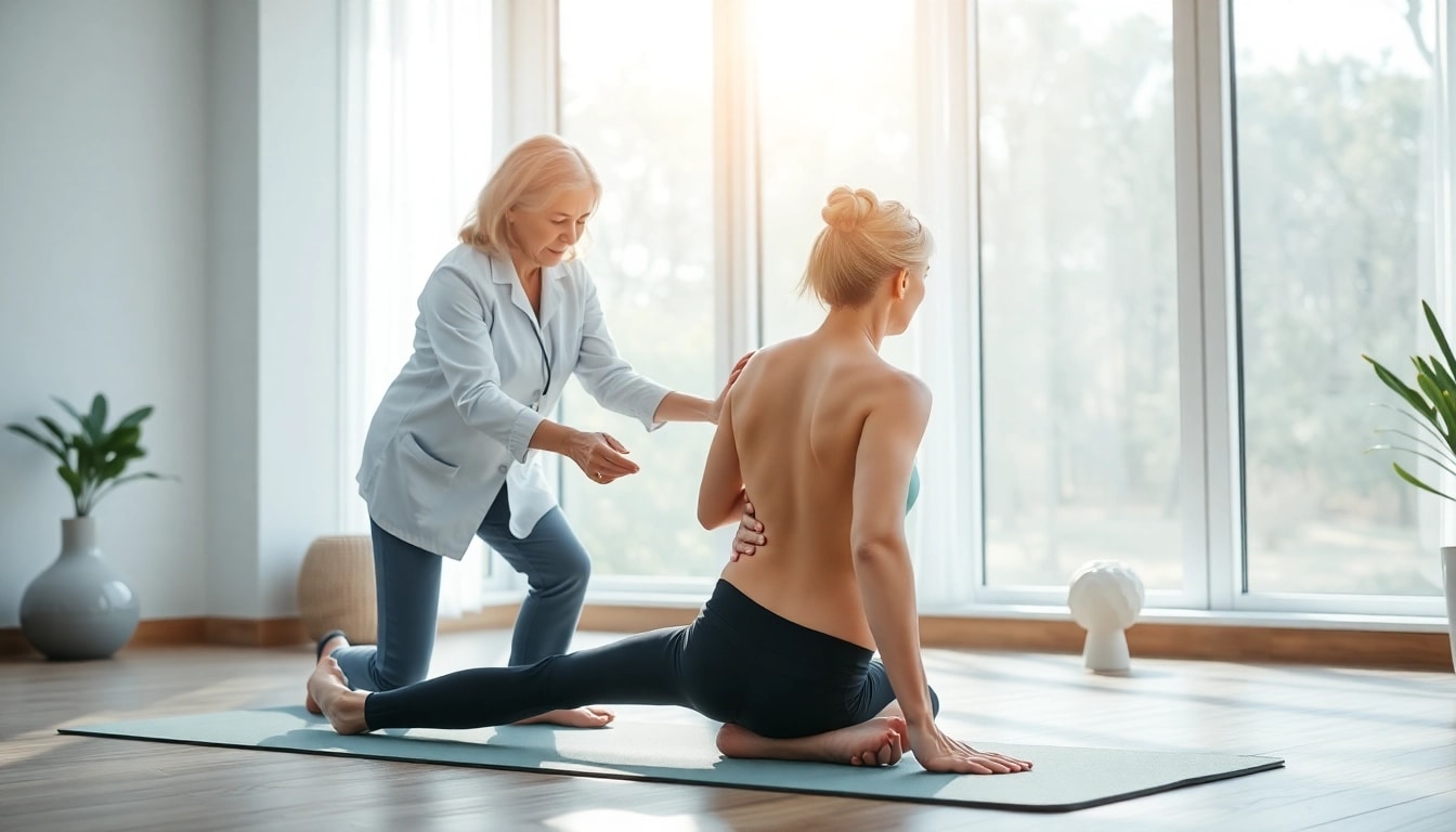 Learn how to get rid of back pain naturally through effective therapeutic techniques in a bright clinic.