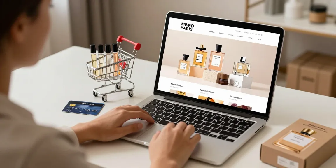 Shopping for marfa perfume samples online, featuring product review and best deals at a digital marketplace.
