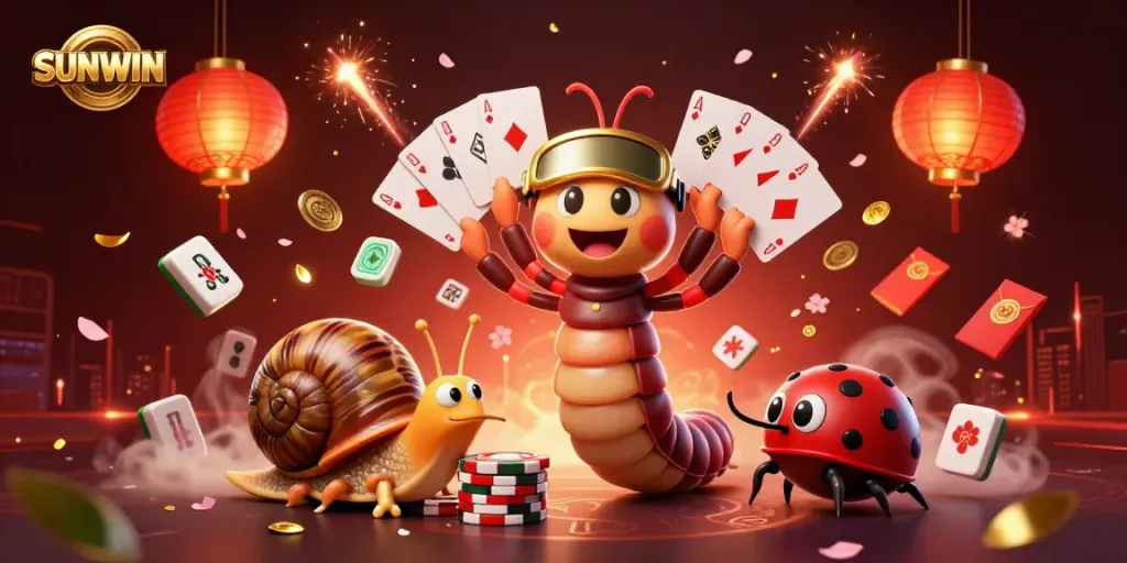SUNWIN offers an exciting casino experience with vibrant characters and engaging visuals.