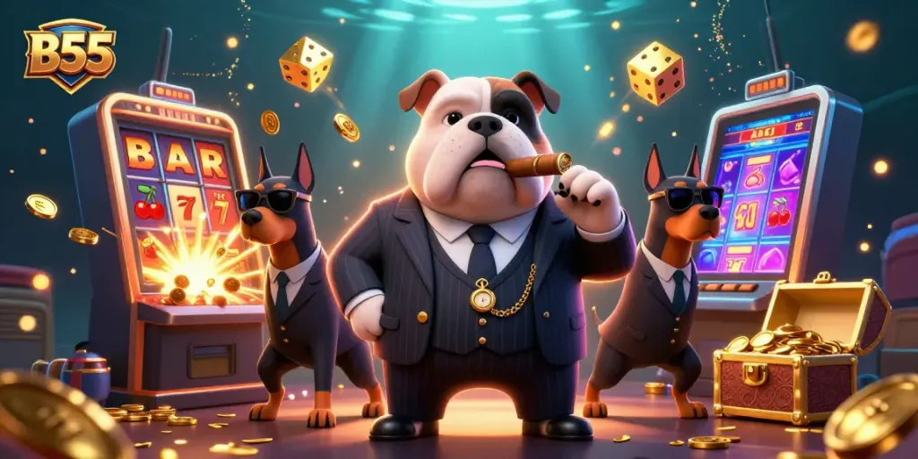 Experience thrilling gaming action with B55 at an ultra-modern online casino bursting with excitement and jackpots.