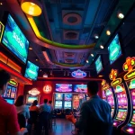 Exciting online casino atmosphere at tk88win.live with vibrant gaming elements.