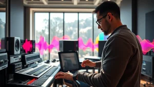 Enhance your tracks with expert online mastering services in a modern studio setting.
