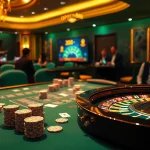 Experience thrilling gameplay at open88 casino with luxurious gaming tables and mobile interfaces.