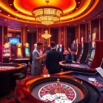 Players enjoying various games at a casino inspired by https://s8onl.com/, showcasing excitement and luxurious ambiance.