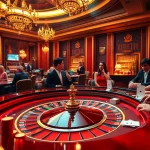 Experience the thrill of Nhà Cái QQ88 with immersive casino visuals featuring roulette and cards.