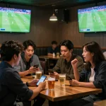 Watch exciting matches live with Xoilac TV as fans discuss strategies during game day.