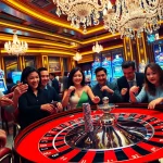 Experience the thrill of betting at pg 88's luxurious casino with vibrant roulette tables.