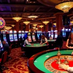 Players enjoying a dynamic hubet gaming experience at luxurious casino tables.