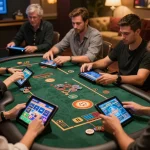 Players enjoying thrilling games on their devices at the 789 Club online casino.