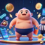 Engage in exciting gameplay at Fun88, featuring vibrant 3D elements and animated characters amidst a casino-themed backdrop.