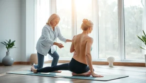 Learn how to get rid of back pain naturally through effective therapeutic techniques in a bright clinic.