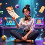 Engage with vibrant lottery elements and dynamic gameplay in 789BET LINK MỚI promotional scene