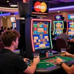 Credit card casinos featured at https://scoarch.org.uk with players enjoying games and using Visa and Mastercard.