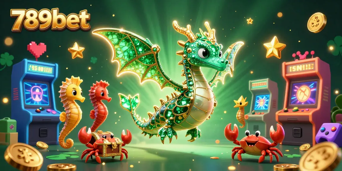 Trải nghiệm cá cược tại 789bet với rồng biển 3D và máy chơi game nổi bật.