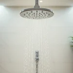 Explore elegant showers with luxurious rainfall design in a modern bathroom setting.