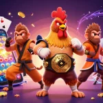 Experience thrilling gameplay at fbas credit card casinos with vibrant characters and dynamic gaming elements.