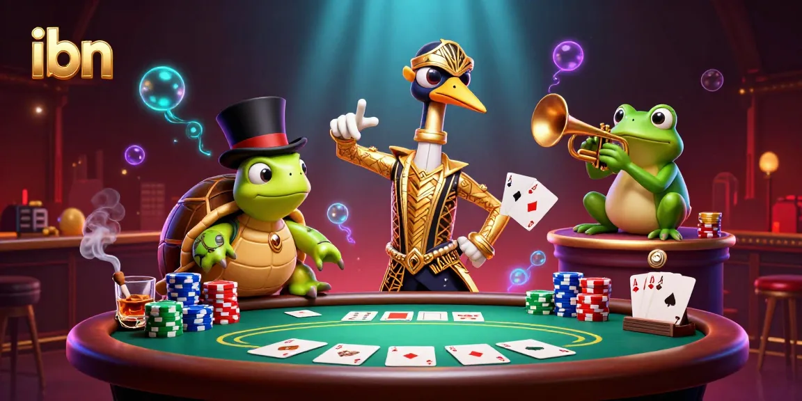 Raise excitement with ibn at a dynamic casino scene featuring diverse playful characters and immersive gaming details.